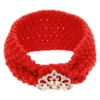 Bandeaux bébé infantile fil de laine Crochet chaud tricot bandeau diadème filles hiver oreille plus chaud enfants bandeau cheveux accessoires 5941573