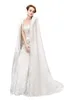 Zimowa wojna sztuczna futra Bridal Cloak ciepłe opakowania z kapturem Wykończenie Długość podłogi Perfect Abaya Kurtka na Wedding Cape Kurtka CPA9154003559