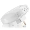 SMART DESIGN LED AC 110 220V nattljus med ljussensor och dubbel USB -v￤ggplatta laddare f￶r badrum sovrum eu US Plug