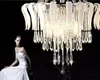 Ljuskronor LED -belysning Design Crystal Flower Modern Luxury Elegant Crystal Chandelier LLFA