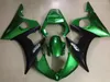 Free customize fairing kit for Yamaha YZF R6 03 04 05 green black fairings set YZF R6 2003 2004 2005 OT31