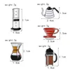 American Coffee AeroPress Chemex Filter Cup Brooch Denim Jacket Pin Shirt Badge Fashion Jewelry Gift For Friends Kids