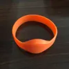 RFID Silicone Wristband 125Khz Read Only for adult size EM4100 Chip For access control x 10 pcs