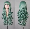 Parrucca per capelli sintetici multicolor economici per donna Moda Anime Capelli resistenti al calore 80 cm Parrucche cosplay ondulate lunghe per la festa di Halloween Nightc2278492