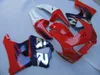 Free 7gifts fairing kit for Honda CBR919RR 98 99 red blue motorcycle fairings set CBR 900RR 1998 1999 OT13