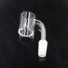 Quartz Banger Insert Phat Bottom Thermal Skillet Carb Cap Nail With XL Flat Top Thick Bottom Domeless Banger Quartz Bowl Caps