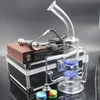 Cheap portable Dnail quartz rig oil wax PID TC box with Ti titanium nail coil heater silicone jar bong