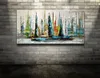Great Handpainted Picture Art Painting on Canvas Abstract Paints for Sofa Wall or TV Wall Decoration