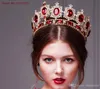 Mooie glanzende tiara's en kronen gouden quinceanera koning pageant prinses bruid koningin meisjes partij bruiloft haar accessoires