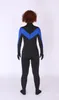 Custom Made Comics Young Justice Kostium Nightwing Spandex Lycra Zentai Dorosły Halloween Anime Cosplay Costume