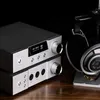 Freeshipping IDAC-6 IHA-6 66 SET IDAC-6 AUDIO DECODER IHA6 Full Balanced Headphone Amplifier HiFi Tube Amps Aluminiumhölje