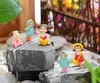 Cartoon Totoro Garden Decora￧￣o de Fadas Jardim Miniaturas Cute Resina Mini Estatuetas Diy Ornamento Micro paisagem