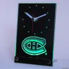 Wholesale-tnc0540 Montreal Canadiens Table Desk 3D LED Clock