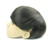 11b234 Newest India human Hair mens toupee 8quotx 10quothair toppers men039s hair systems pieces Mono base5009744