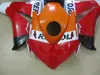 Injection molding plastic fairing kit for HONDA CBR1000RR 2008-2011 orange red black fairings set CBR1000RR 08 09 10 11 OT04