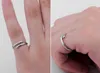 2017 heiße verkäufe überzug s925 sterling silber kristall für immer eröffnung ring charms hochwertige mann frau ring modeschmuck 10pcs / lot