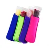 Popsicle Holders Pop Ice Sleeves Freezer Pop Holders 8x16cm for Kids Summer Kitchen Cookies 21 color Have Stock