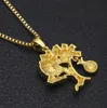 Hip Hop Gold Silver USA Money Tree Pendant Bling Rhinestone Crystal Necklace Chain For Men261i