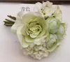 2019 a buon mercato nuovo arrivo bouquet da sposa di alto livello stile di spedizione con mix di fiori di rosa artificiale4961568