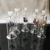 Multi-Flower Honeypot Bongs Accessoires bevatten geen elektronica, unieke oliebrannen glazen bongen buizen waterleidingen glazen pijp olie rigs s