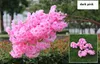 Wedding Flowers Artificial cherry blossom multicolor optional wedding decoration sakura 39 Inch 100 cm long2089445