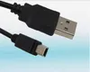 Mini-USB-5-Pin-Synchronisierungskabel, USB-Daten- und Ladekabel v3, USB 2.0-Smartkabel für digitale Kameras, externe Festplatten, 80 cm