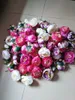 100 st dia 10cm artificiell tyg silke peony blomma huvud för bröllop dekoration båge blomma arrangemang diy material leveranser