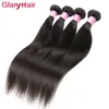 Glary Producten Mink Braziliaanse Haar Bundels Virgin Straight Menselijk Haar Weave Bundels Goedkope Remy Hair Extensions Machine Double Wefts 4pcs Lot