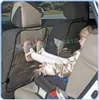 2PC 65*45cm Große Größe Auto Sitz Abdeckung Rücken Protektoren für Kinder Babys Hunde Schützen vor Schlamm schmutz Universal Blau Schwarz Farbe