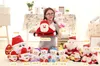 Cute Father Christmas Plush Toys Christmas Gift Plush Toys Children's Birthday Gift Christmas festive party home garden Decoration