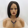 8inch bob short Human Hair Wig for black women bobby blunt cut straight full lace front wigs diva1