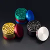 Retail Colored Grinders 4 Layers Metal Zicn Alloy Grinder Smoking Accessories Herb Mix Color Spice Mini Crusher Herb Grinders at mr dabs