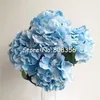 45cm Artificial Hydrangea Flowers Popular Simulation Mallorca Large size Hydrangea Five Heads Per Bush for Wedding Decorative Flower 4 Color