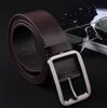 Soft Leather Belt Men High Quality Designer Belts For Men's Casual Genuine Leather Waist Belt Pin Buckle Ceinture Homme