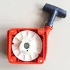 Echte Pull Starter (Nieuwe Stijl) 4 Tanden voor OLEO Mac 36 37 38 43 44 Borstel Cutter Trimmer Gratis Verzending Recoil Starter