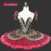 Adulto preto vermelho profissional tutu balé vermelho tutus para performance fantasia de cisne negro meninas balé tutu sd0014224b