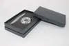 Caneta esferográfica de metal cromado brilhante flutuante unissex com base magnética e pacote individual de tinta preta de 10 mm para presentes de escritório 8531510
