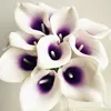 30pcs Callas Latex Calla Lily Artificial Real Touch Lily Flower Callas for Bridal Bouquet Centerpieces Home Decoration