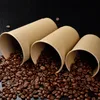 100PCS Engångs 12-oz Hot Beverage Cups med svart lock Design Perfekt för kaféer Eco Friendly Isulated Paper Cup Gratis frakt (7)