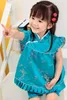 Floral Children's Sets baby girls clothes outfits suits New Year Chinese tops dresses short pants Qipao cheongsam free shipping