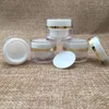 5 Gramm Hohe Qualität Runde Acrylglas Mit Deckel, 5g Probe Augencreme Lipgloss Container schnelles verschiffen