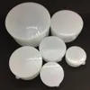 10ML White Plastic Cosmetic Smaple Jar 34x17MM 10Gram Size Cream Empty Bottle Mask Containers Jars Small Pot