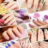 10ml Fashion Nail Powder Glitter Nail Art Champagne Oro Marrone Nail Art Glitter Polvere Paillettes Polvere Decorazione Pigmento