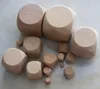 15mm blanc dés en bois bricolage Cube en bois enfants sécurité jouet éducatif jeu à boire dés jeu de société accessoires bon prix haute qualité # B49