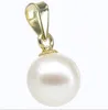 14 mm SOUTH SEA CHOCOLATE SHELL PEARL PENDANT Necklace