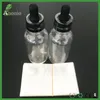 2000 pièces joints d'emballage rétractables en PVC transparent pour 5 ml 10 ml 15 ml 20 ml 30 ml 50 ml pour bouteilles compte-gouttes en verre liquide e manchon rétractable étiquette film rétractable