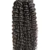 Doğal Renk Brezilya Kinky Kıvırcık Saç Keratin Çubuk Saç Uzantıları 100s Önden Bağlanmış Kıvırcık Keratin Bağ Saç Uzantıları 100G7673174