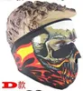 Multifunzione Neoprene Full Skull Face Mask Maschera per feste in costume di Halloween Moto Bike Ski Snowboard Sports Balaclava