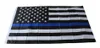 4 Types 90*150cm BlueLine USA Police Flags 3x5 Foot Thin Blue Line USA Flag Black, White And Blue American Flag With Brass Grommets