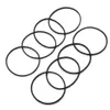 200 pcs/lot New Tattoo Rubber Bands Black Silicone Rubber Tattoo Accessories For Tattoo Machine Gun Supply